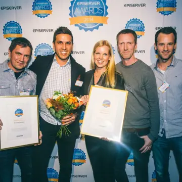 Foto föreställande - Vinnare av bästa webb offentlig sektor