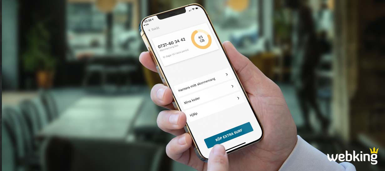 Foto föreställande Mitt Karma – Mobilappen till Karma Mobil