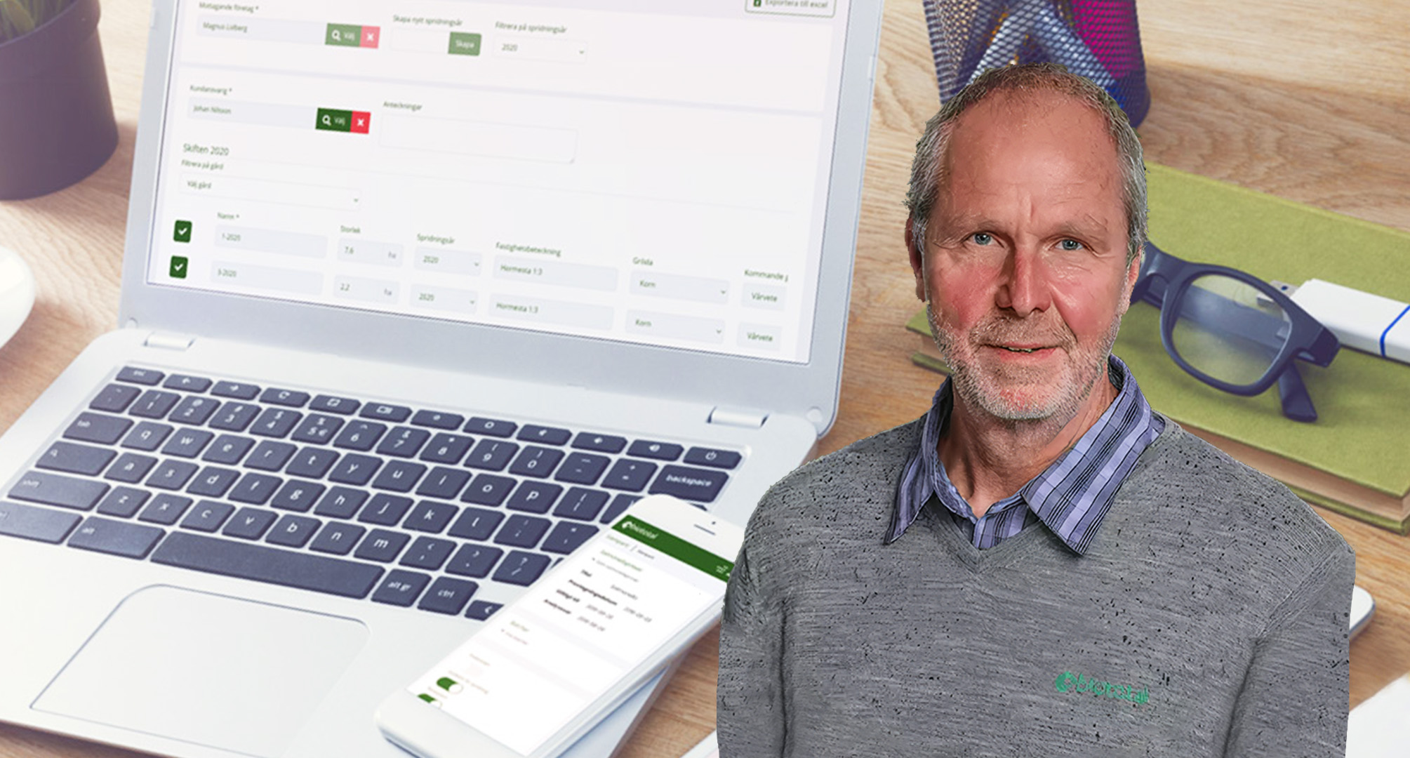 Foto föreställande  – Intervju med Biototal